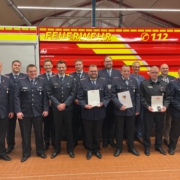 v.l.n.r.: Stefan Abshof, Sebastian Kuper, Philipp Henke, Gabriel Pekeler, Lukas Wevering, Julian Osterkamp, Martin Schwienhorst, Tobias Tabeling, Thomas Theilmann, Dieter Schütte, Christian Suter, Daniel Plate, Werner Schumacher, Björn Glende