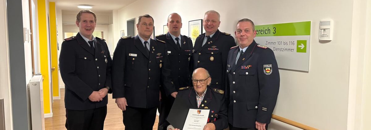 Heiner Rohde, KBM Arno Rauer, Stellv. KBM Stefan Abshof, Hans Stör, Stellv. KBM Franz-Josef Nording, Ulli Lade