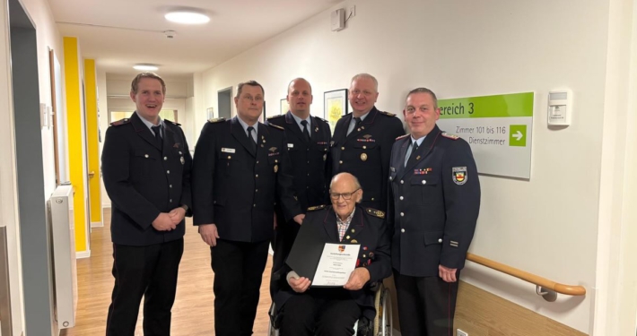 Heiner Rohde, KBM Arno Rauer, Stellv. KBM Stefan Abshof, Hans Stör, Stellv. KBM Franz-Josef Nording, Ulli Lade